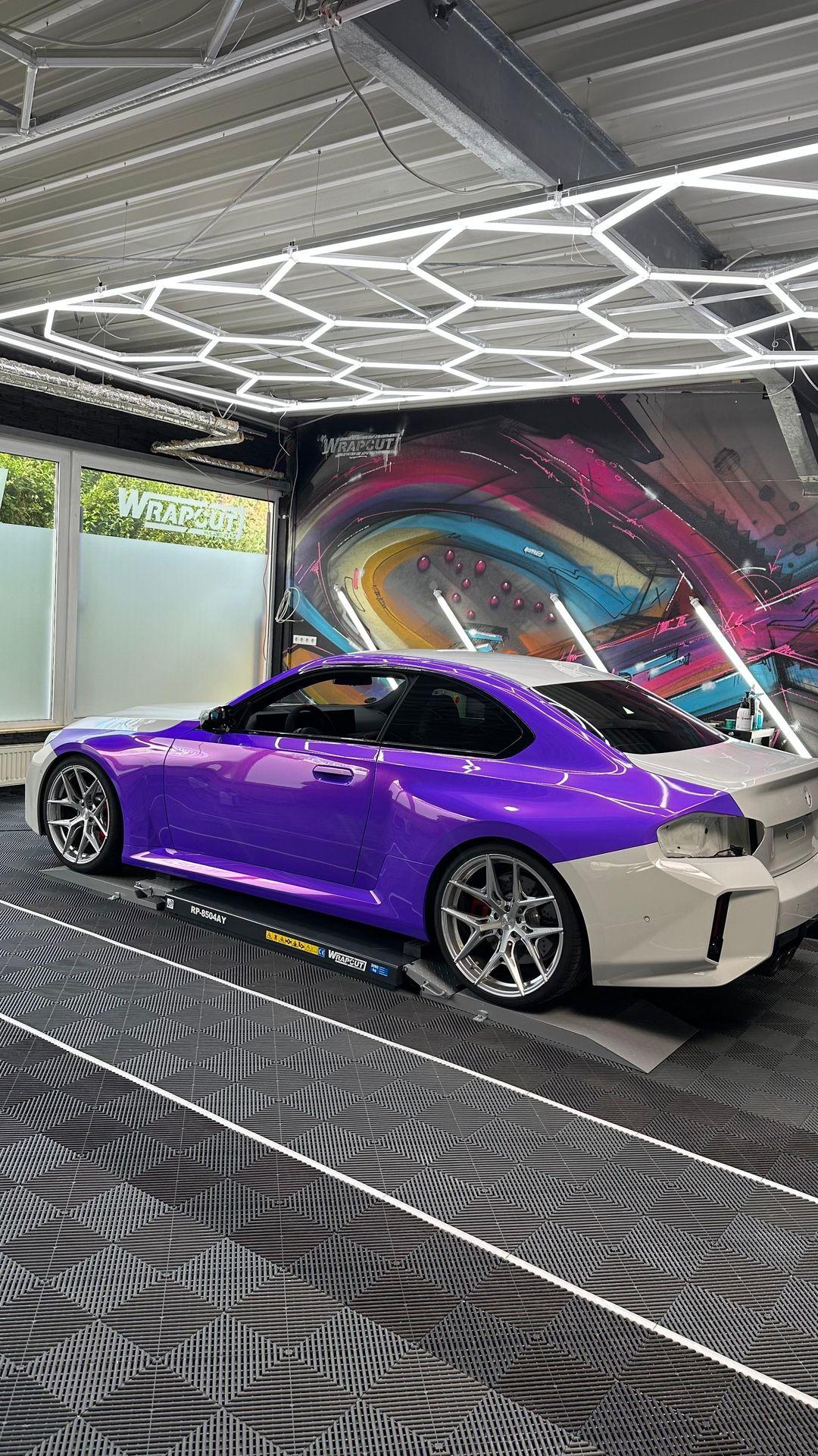 Vollfolierung, Purple Gloss