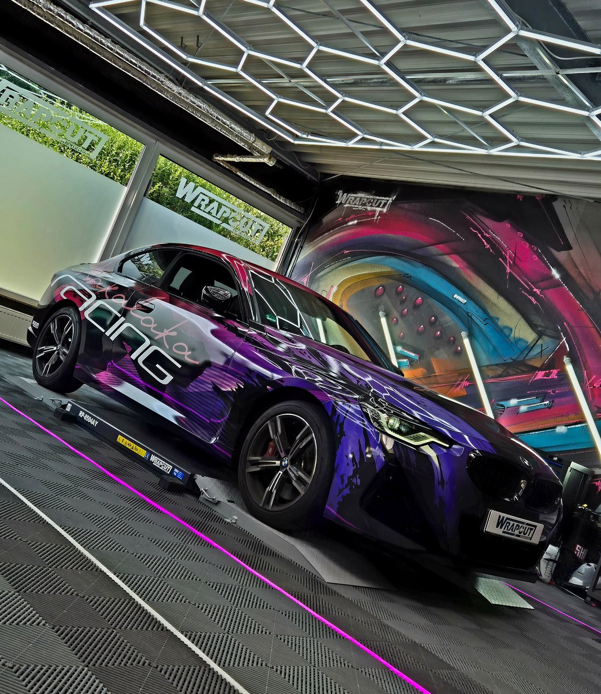 Designfolierung, BMW 2er Galaxy Racing